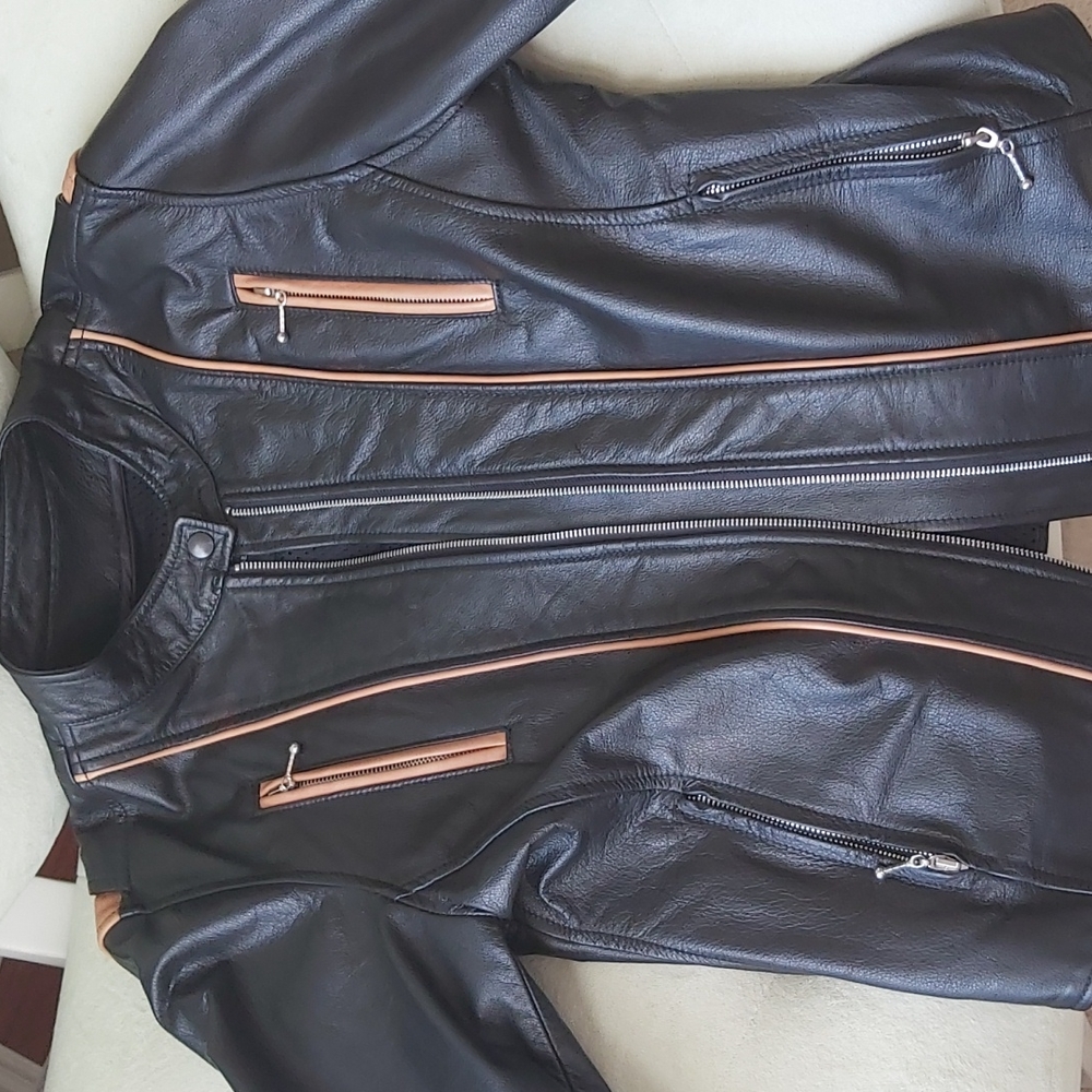 Leather jacket